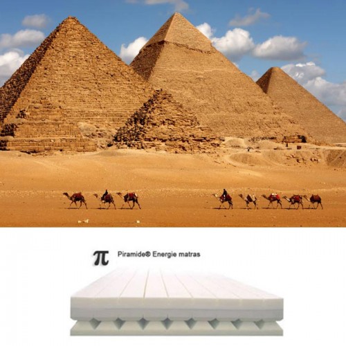 Pyramid energy® matras